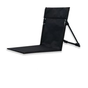CHAISE DE CAMPING Noir - Chaise de camping pliante ultra légère, Tab