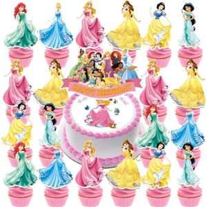 Décoration de gâteau Reine des neiges, décoration de gâteau de princesses,  accessoires de décoration de gâteau d'anniversaire [1780] - Cdiscount Maison