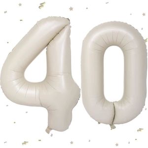 BALLON DÉCORATIF  Ballon Chiffre Anniversaire 40 Ballons Numériques 