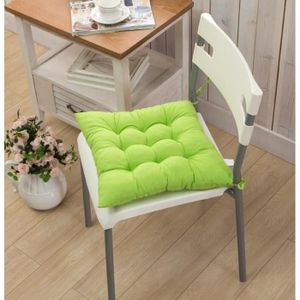1 Pack Galette De Chaise Coussin De Chaise Épais Cousins Matelassé