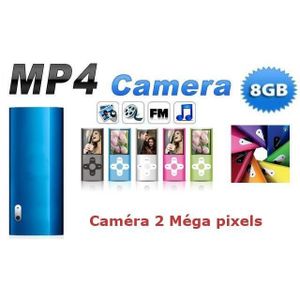 LECTEUR MP4 Lecteur Multimedia Camera MP3 / MP4 8GB + FM integ