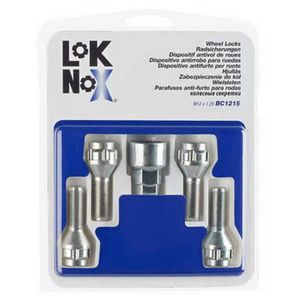 Vis De Roue TORX C CARBONADO – Lot De 10, M12x1,25 28 Mm, Coniques, Classe 10.9, Antivol