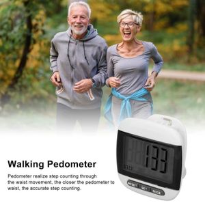 Podomètre De Marche 3D À Pas Simple Avec Podomètre À Clipser Pour Hommes,  Femmes, Enfants, Adultes, Personnes Âgées (Rouge)[e996] - Cdiscount Sport