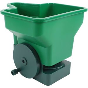 Semis 2 en 1 Aiqing Semoir de Jardin de précision Couvercle du Distributeur de semences de Sol épandeur dengrais pour pelouse de Jardin Vert 