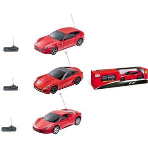 VEHICULE RADIOCOMMANDE Voiture radiocommandée Ferrari 1:32 - Assortiment 458 Italia / 599 GTO / FF - MONDO