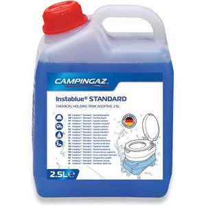 ENTRETIEN WC CHIMIQUE Campingaz Instablue Standard Liquide sanitaire 2,5 l pour réservoir d'eaux usées des Toilettes de Camping, additif sanitaire pou16