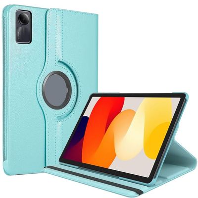 Housse Rotative 360° + Verre Trempé Pour Xiaomi Redmi Pad (2022) - Cuir PU Bleu Foncé - EbestStar