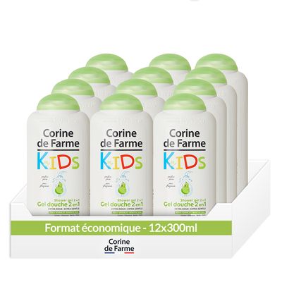 Gel Douche & Shampoing 2 En 1 Avon Kids - Parfum Poire - 250 Ml - Pour Enfants - Neuf