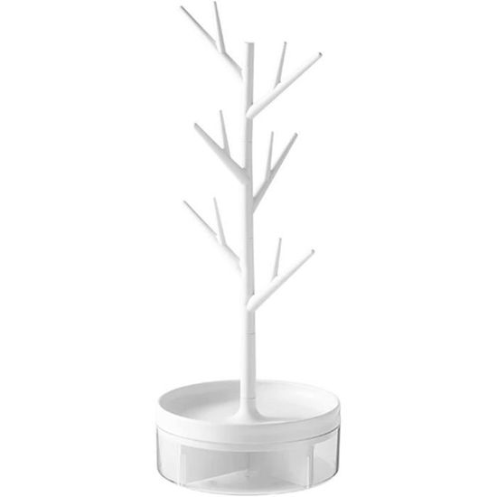Présentoir À Bijoux - Porte-Bijoux En Forme D'Arbre Avec Motif De