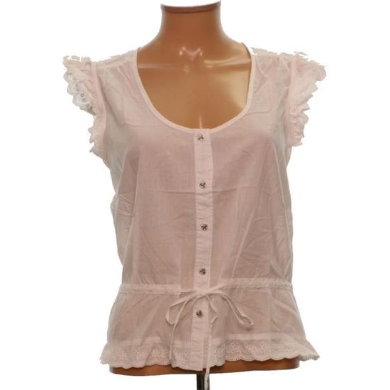 Chemise ajustée blanche - Jennyfer