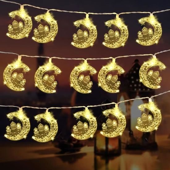 Guirlande Lumineuse D'Halloween, Guirlande Fantôme De 20 LED 3 M Decoration Lumineuse Pour Halloween 99180144