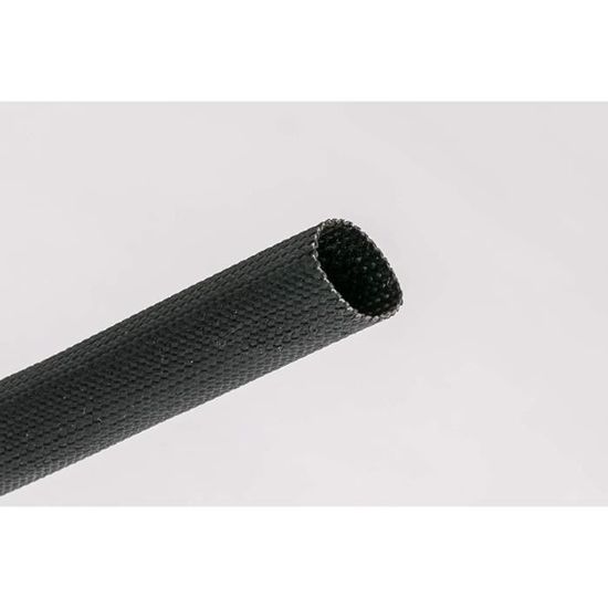 Gaine Tressée Polyester Élastique Balconi – Ø 35 Mm Extensible à 60 Mm, Noir, 10 M – Isolation Thermique & Électrique Jusqu’à 150°C