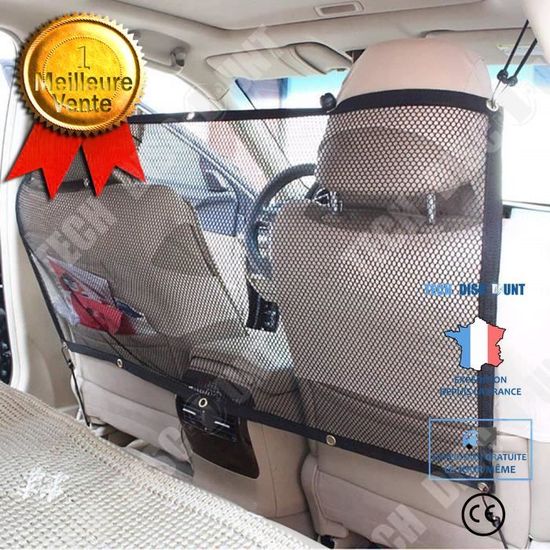 Bho-1 Filet de rangement élastique pour voiture sac de rangement entre  sièges intérieur automobile barrière pour animaux de c - Cdiscount Auto