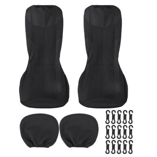 Protège-siège Universel Noir Pour Voiture – Coussin Confort Et Protection Des Sièges Auto