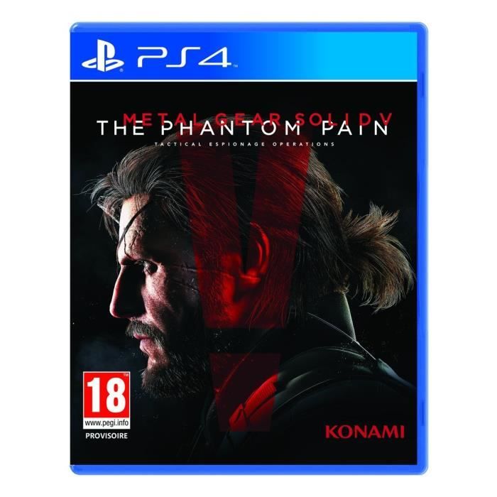 Metal Gear Solid V The Phantom Pain Jeu PS4