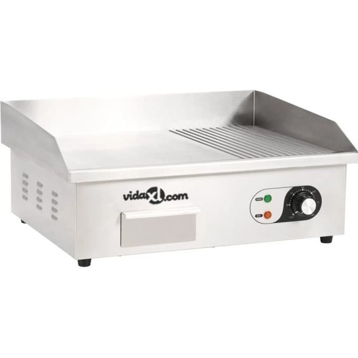 LANG Plancha électrique Acier inoxydable 3000 W 54 x 41 x 24 cm