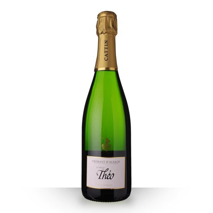 Le Brut de Théo Brut 75cl AOC Crémant d'Alsace - Vin Blanc