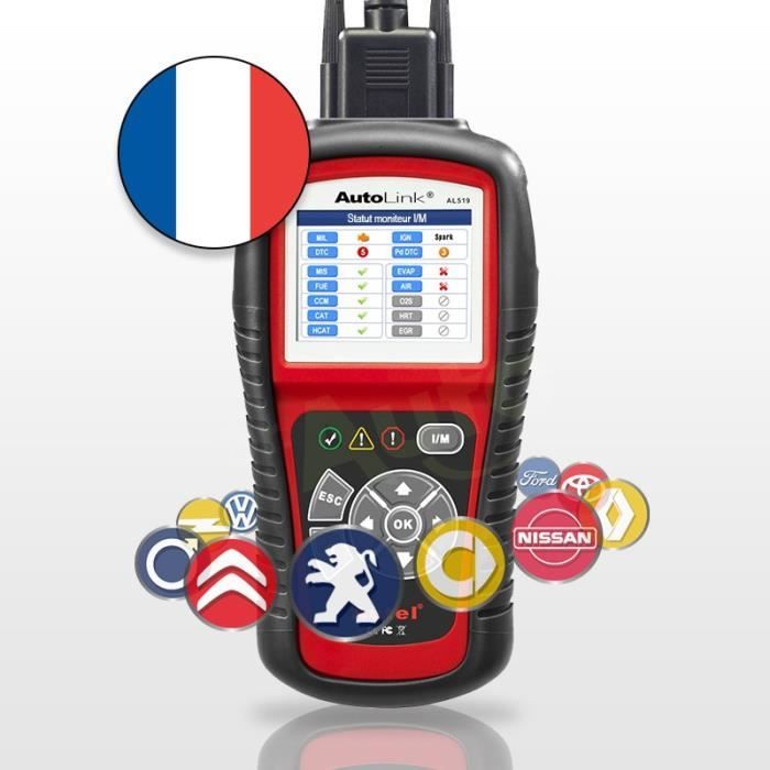 Valise Diagnostique Pro Multimarque En Français Obd Obd2 Diagnostic AUTOCOM DELPHI ELM VAG COM LAUNCH AUTEL AL519