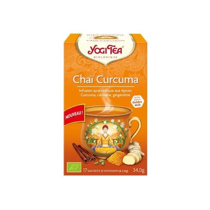 YOGI TEA - INFUSION CHAI CURCUMA