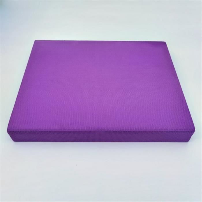 Tapis de sol,Tapis de Yoga antidérapant TPE, coussin d'équilibre pour l'entraînement des planches, coussin - Type Violet-40x33x6CM