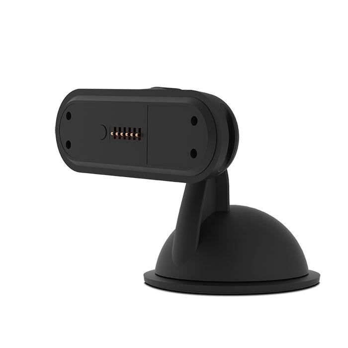 Support pour Fixer et Charger Votre Coyote NAV+ - A Installer sur Le Tableau de Bord ou Le Pare-Brise – Câble de Charge coudé Inclus