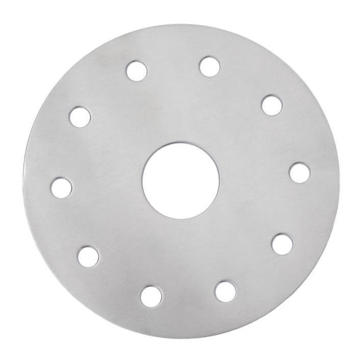 EJ.life Plaque conductrice de chaleur Diffuseur de chaleur Disque de convertisseur de table de cuisson à induction en acier