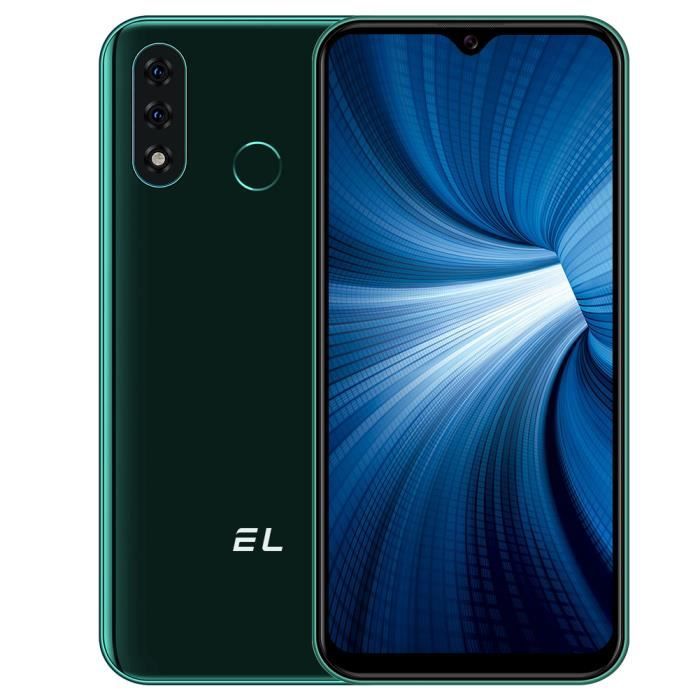 Téléphone EL-D60 Pro 4G portable moins cher Android 10,0 HD 6,1\