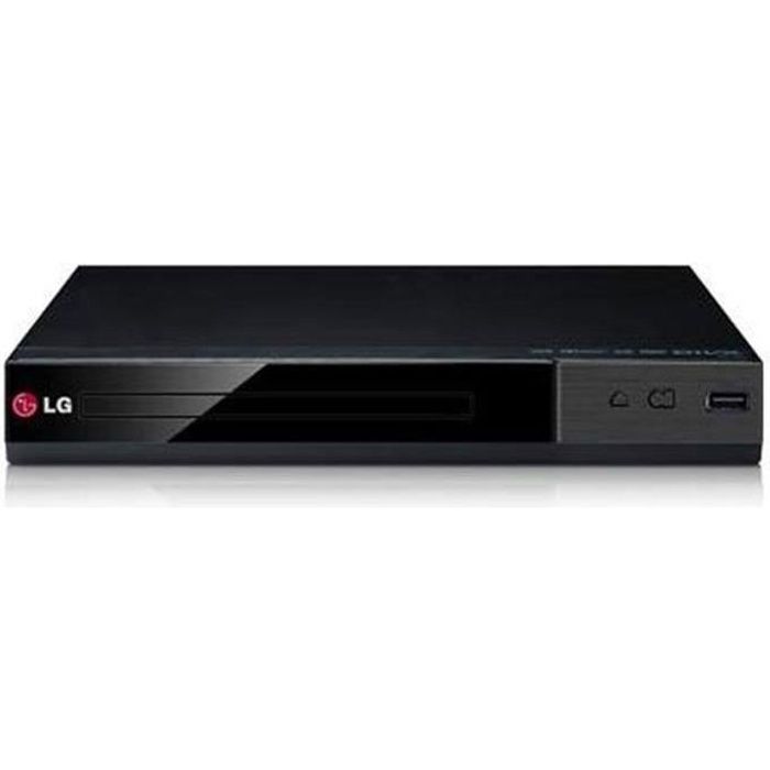 LG DP132 Lecteur DVD - Extrapolateur Full HD - Compatible CD Audio, USB - Dolby digital - Noir