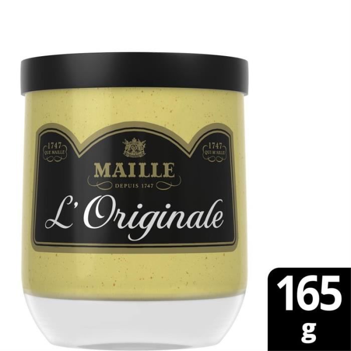 MAILLE - Moutarde L'Originale 165G - Lot De 4
