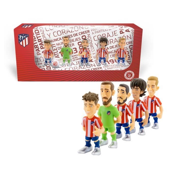 Minix - Atlético de Madrid - Pack de 5 - Figurine à collectionner 7cm