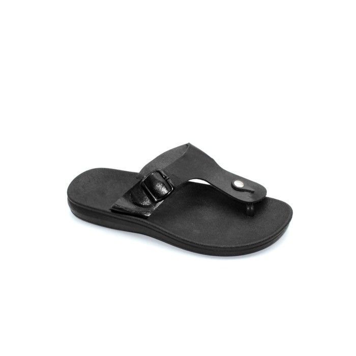 Sandales confort Homme Noir