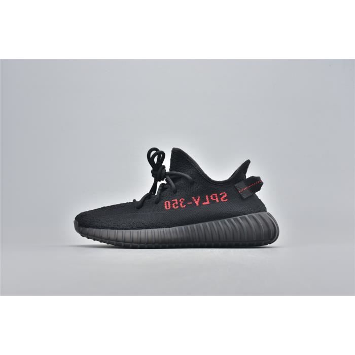 Basket ADIDASs Yezzy 350 V2 Chaussures de Running Homme Femme noir