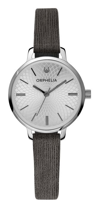 ORPHELIA - Montre Femmes - Quartz - Analogique - Bracelet en Cuir - Gris - OR11900