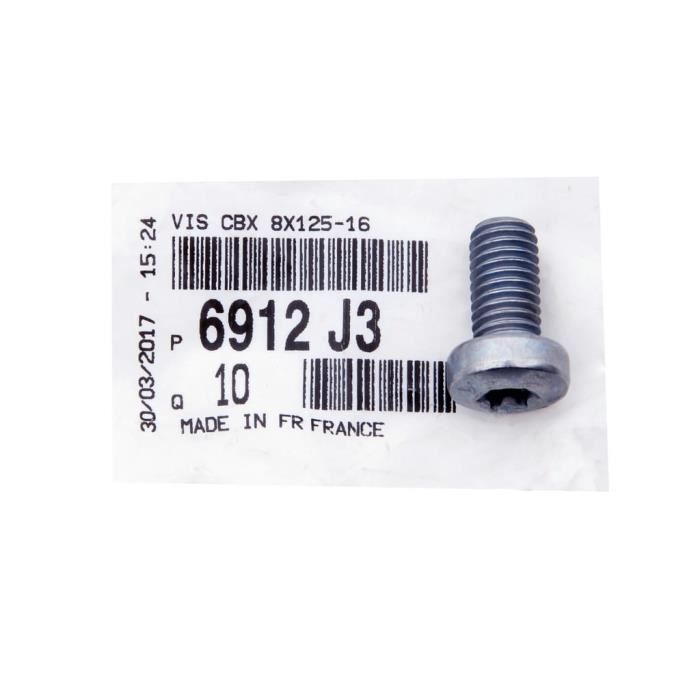 Vis du Plateau de Pression d'Embrayage Citroen Peugeot 6912J3