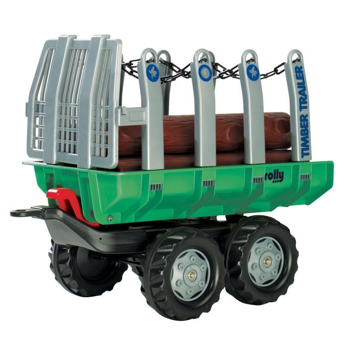 ROLLY TOYS Remorque pour tracteur à pédales Timber Trailer