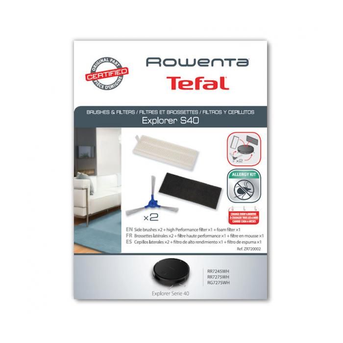 Kit filtres et brossettes - Aspirateur - ROWENTA, MOULINEX (58667)