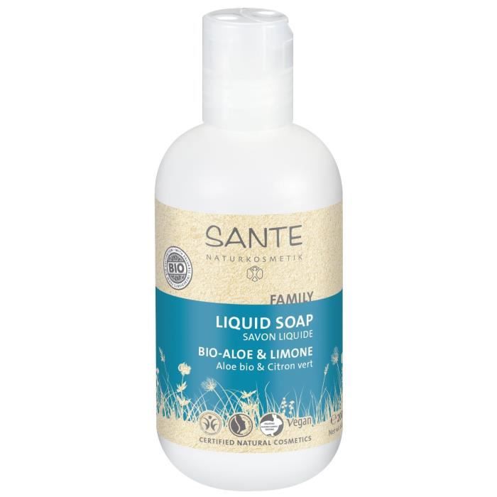 SANTE Savon liquide citron et aloe BIO - 200 ml