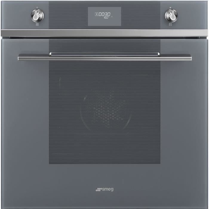 smeg - four intégrable multifonction 70l 60cm a+ pyrolyse miroir - sfp6101tvs1