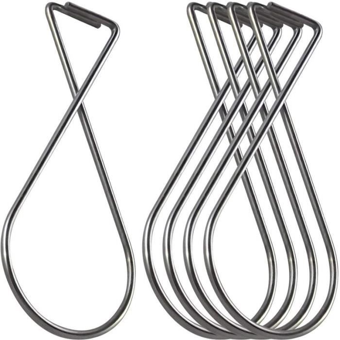 Crochets de plafond (lot de 100)-Chute au plafond Clips Ideal pour decorations de mariage et decorations de salle de classe