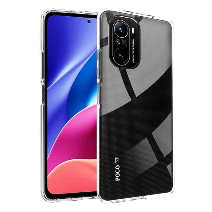 VCOMP® Pour Xiaomi Mi 11i/ Mi 11X/ Mi 11X Pro: Coque Silicone gel UltraSlim et Ajustement parfait - TRANSPARENT