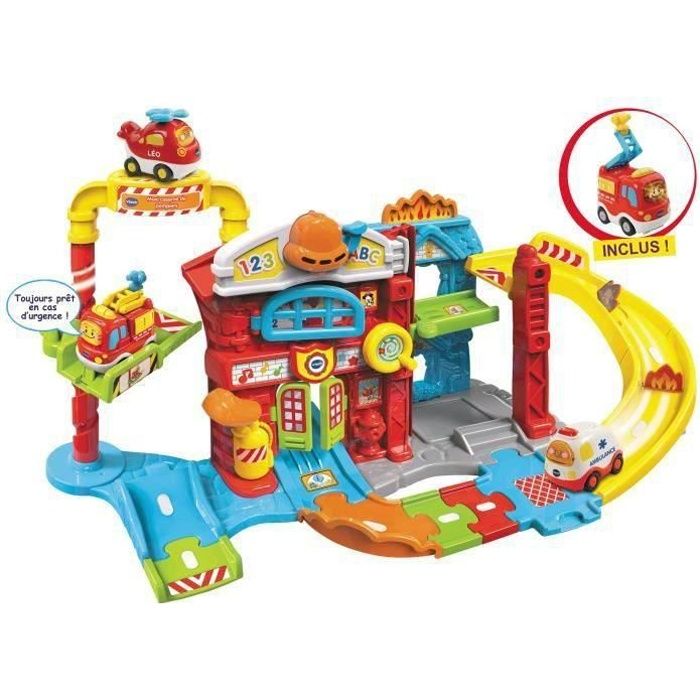 SHOT CASE - VTECH TUT TUT Bolides - Maxi Caserne De Pompiers (+ Louis, Sos Incendie)