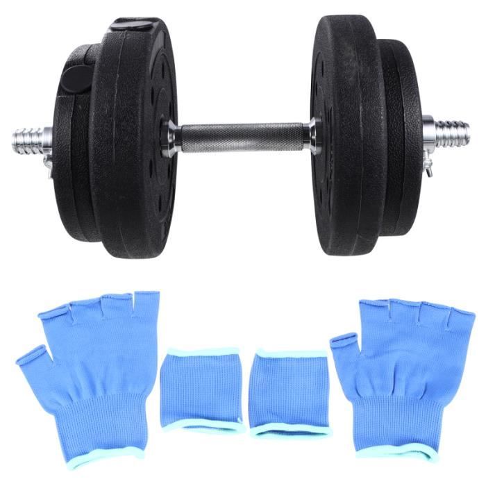 1 ensemble d'haltères réglables complet du corps solide 1,25 kg 2,5 outils de fitness à poignée BARRE - HALTERE - POIDS