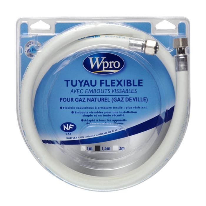 WPRO TNC158 - TUYAUX de GAZ 1.5m