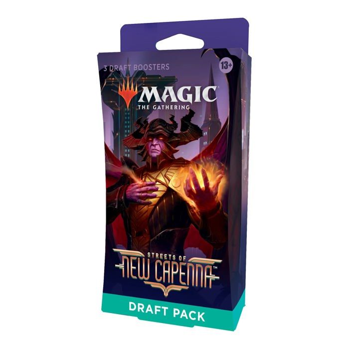Magic The Gathering – Lot Modern Horizons 3, 9 Boosters Play, 30 Cartes De Terrains (15 Brillantes), 1 Carte Promo Alternative, Boîte Rangement, Compteur