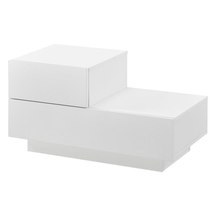 Table de nuit élégante meuble de rangement polyvalent commode stylé petit tiroir côté gauche capacité Table de nuit élégante meuble de rangement polyvalent commode stylé petit tiroir côté gauche capacité