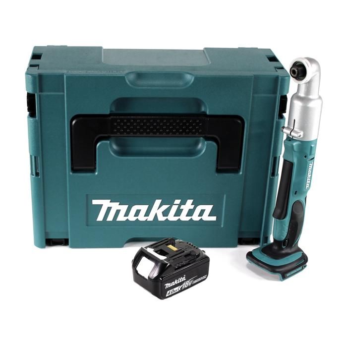 Makita DTL 061 M1J Visseuse d'angle sans fil 18V 14 60Nm + 1x batterie 4 0Ah + Makpac sans chargeur - vue 2