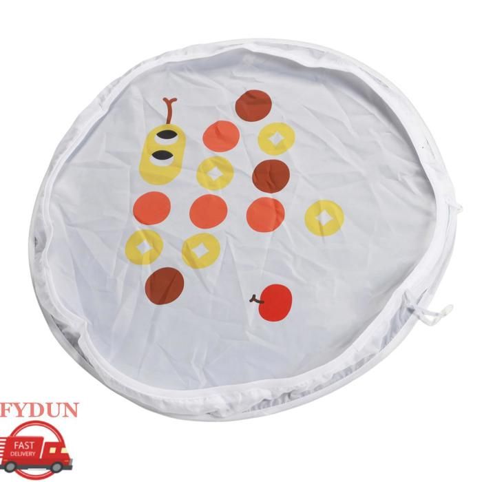 Comparer les prix de FYDUN Mouvement automatique activé boule mobile cacher jeu rapide roulant boule jouer mat interactif chat jouet pour maison Blanc