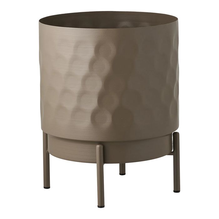 House Collection Pot de Fleurs Ø 21 cm Dorthe Brun - Cdiscount Jardin