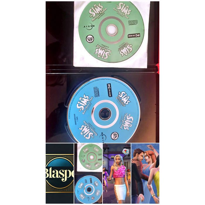 Electronic Arts / Maxis Les Sims – PC Cd-Rom – Lot De Disques – Sans Boîte – Sans Clé
