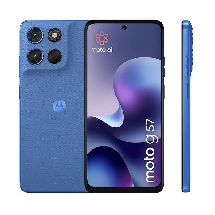 TIM Motorola moto g57 6.72 Double SIM Android 16.0 5G USB Type C 8 Go 5200 mAh